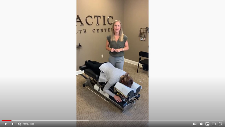 Dubuque Chiropractic Adjustment at Ideal Chiropractic Health Center