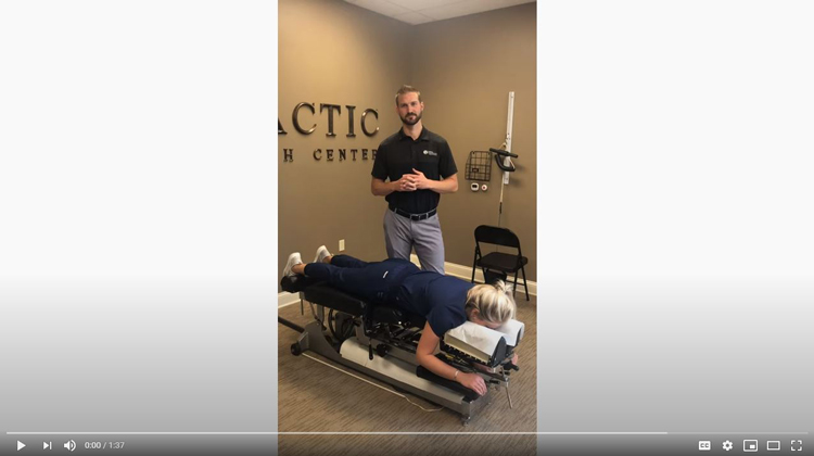 Dubuque Chiropractic Adjustment at Ideal Chiropractic Health Center